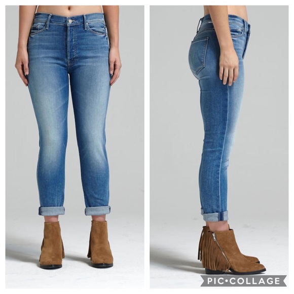 MOTHER Denim - Mother The Vagabond Jean in Birds of Paradise